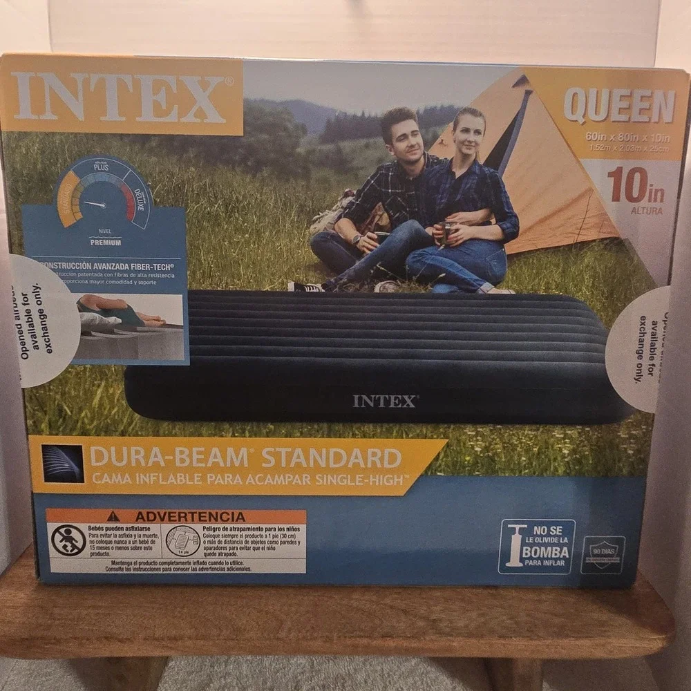 NEW Intex Dura-Beam Standard Queen Air Mattress 10